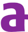 A purple A (Aetna logo).